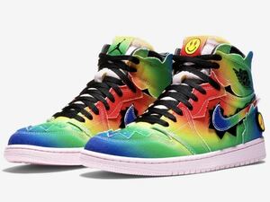 【28㎝】NIKE AIR JORDAN 1 HIGH OG x J Balvin ナイキ エア ジョーダン1 Jバルヴィン Jバルビン 確実正規品 完全新品未使用