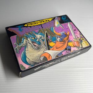 【準美品・1円スタート】 ファミコンソフト ドラゴンクエスト FC