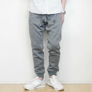 GRAMICCI × BEAMS BOY 別注 ボンディングニットフリースリブパンツ【F】グレー グラミチ ビームスボーイ コラボ ジョガー GLP-20F1617