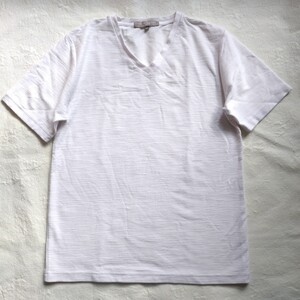 ユナイテッドアローズ　Vネック 半袖 Tシャツ　ホワイト