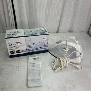 ♪M♪ 株式会社ニトリ スチームアイロン ホワイト 家電製品 日用品 電化製品 保証書付き説明書付属 給水カップ無し 中古品 ♪A-240823