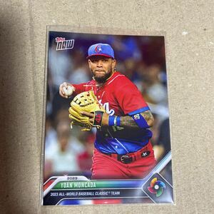 WBC 2023 All-World Baseball Classic Team - MLB TOPPS NOW - 12-Card Set Cuba キューバ代表 Yon Moncada ヨアン・モンカダ