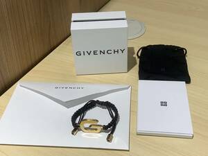 【11791】GIVENCHY G LINK BRACELET/ジバンシー　Gリンクコード ブレスレット/メンズ レディース ブランド ゴールドカラー 刻印 ロゴ☆彡