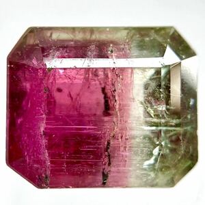 ●天然パーティカラードトルマリン8.05ct●j 約12.1×10.3mm ルース 裸石 宝石 ジュエリー jewerly party colored tourmaline