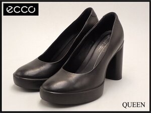 ecco SHAPE ヒールパンプス・36/23cm★エコー/黒/靴/レディース/24*9*4-10