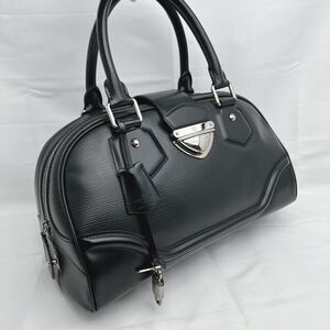 n645 【極美品】1円 LOUIS VUITTON ルイヴィトン エピ ボーリング モンテーニュGM M59312 ハンドバッグ 正規品