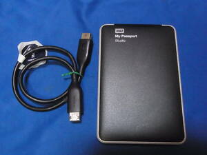 WD My Passport Studio 1TB【WDBK8A0010BBK-00】ポータブルハードディスク