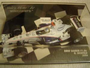 1/43　MINICHAMPS　2006年BMWザウバーF1.06　N・ハイドフェルド