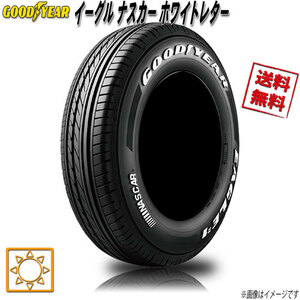 サマータイヤ 送料無料 グッドイヤー イーグル ナスカー ホワイトレター 200系 ハイエース NV350 215/65R16インチ 109/107R 1本