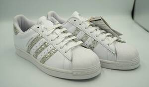 新品）27センチレディース アディダス スーパースター adidas W SUPERSTAR フットウェアホワイト/シルバーメタリック FZ4445