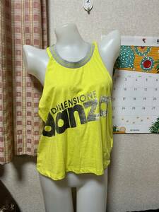 ☆新品☆　DIMENSIONE danza★ディメンシオーネ ダンツァ　タンクトップ　イエロー　