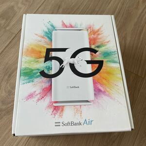 《新品未使用》SoftBank Air Wi-Fi ソフトバンク ソフトバンクエアー ホームルーター ルーター ターミナル Wi-Fiルーター 無線LAN 5G