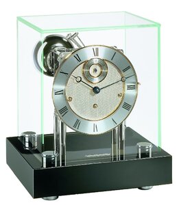 ヘルムレ 置き時計 おしゃれ 機械式 ガラスカバー 卓上時計 Hermle TABLE CLOCK 22801-740352 正規輸入品