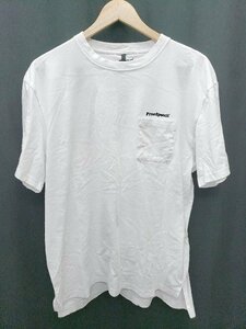 ◇ FreeSpeech フリースピーチ バックプリント 半袖 Tシャツ カットソー サイズL ホワイト メンズ P