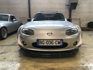 ０６～１５　ＮＣ　マツダ　ユーノス　ロードスター ＭＸ－５　フロントバンパー カナード 左右セット　ＦＲＰ