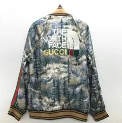 GUCCI✕North Face　フォレスト柄　ボンバージャケット　ジャケット