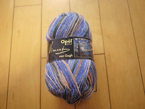 【opal】VincentVanGogh(ヴィンセントヴァンゴッホ)【5435(星月夜)】4-fach(中細タイプ)・ドイツ製・オパール毛糸・段染め