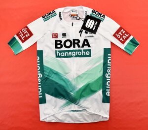 送料無料4★Sportful★スポーツフル Bora Hansgrohe Bomber ジャージ size:L ホワイト/グリーン