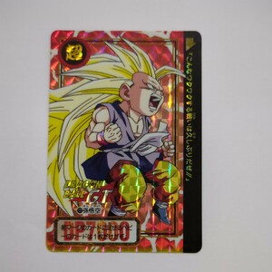 ドラゴンボール カードダス No.122 孫悟空　本弾　DRAGON BALL Z BANDAI 鳥山明　GT