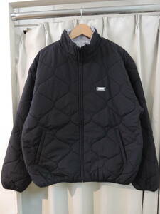 X-LARGE エクストララージ REVERSIBLE QUILTED JACKET ブラック L リバーシブル 最新人気商品 値下げしました！