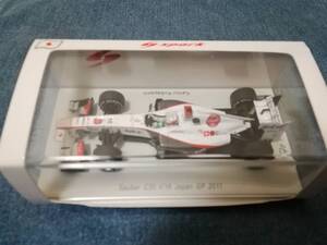 1/43 SPARK 2011年日本GP ザウバーC30#16 小林可夢偉【スリーブ傷み】