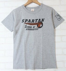 5T0099【クリックポスト対応】 リアルマッコイズ SPARTAN 半袖Tシャツ THE REAL McCOYS