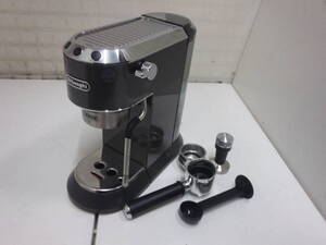 yk241223 DeLonghi デロンギ エスプレッソ・カプチーノメーカー EC885J-GY 最大使用水量1.0L 