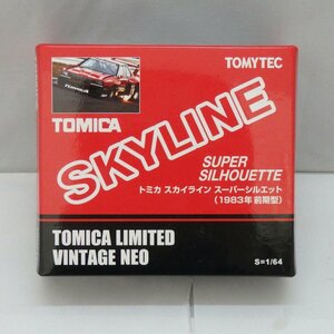 1円【未使用】TOMYTEC 1/64 トミカリミテッドビンテージネオ スカイライン スーパーシルエット 1983年前期型/41