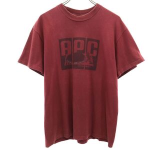 アーペーセーセクションミュージカル フランス製 半袖 Tシャツ 2 ボルドー A.P.C. SECTION MUSICALE メンズ