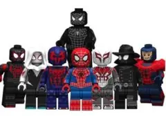 新品LEGOレゴ互換　スパイダーマン　ミニフィグ人形セット