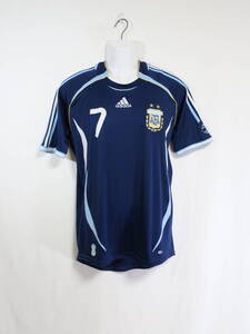 アルゼンチン 代表 #7 SAVIOLA サビオラ 2006 アウェイ ユニフォーム アディダス ADIDAS ARGENTINA サッカー シャツ