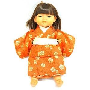 1円スタート 人形 セキグチ Sekiguchi 女の子 約H35cm ソフビ 日本人形 着物 和服 ビンテージ Vintage 昭和レトロ 当時物 10 ○CC30013