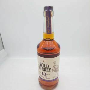 【未開栓】WILD TURKEY 13 YEARS ワイルドターキー ディスティラーズ リザーブ ウイスキー 700ml 45.5% 箱なし