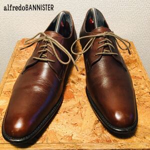 （157）アルフレッドバニスター　alfred BANNISTER ビジネスシューズ 39サイズ=24cm相当　紳士靴　ストレートチップ　ギャル男