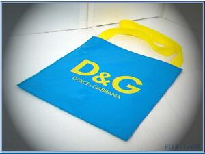 D&G＊ドルチェ＆ガッバーナ＊非売品＊BAG＊ブルー大