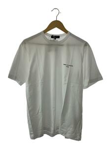 COMME des GARCONS HOMME◆Tシャツ/M/コットン/WHT/プリント/HM-T101/AD2023//