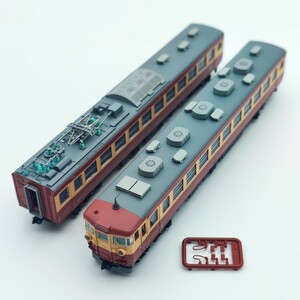 クモハ475-16 モハ474-16 KATO 10-1634/10-1635 475系 「立山・ゆのくに」バラシ品