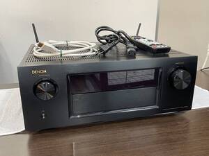 ★【AVアンプ本体 ＋ 純正リモコン RC-1193 ＋ 電源コード ＋ HDMI】DENON デノン 7.2ch AVサラウンドレシーバー AVR-X4100W★ジャンク品