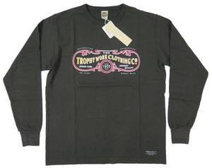 【トロフィークロージング】ワークロゴ 長袖Tシャツ TROPHY CLOTHING TR21AW-202 日本製【送料無料】