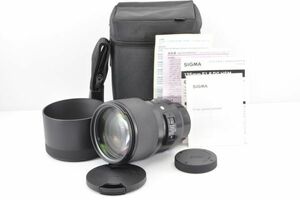超美品★SIGMA シグマ Art 135mm F1.8 DG HSM A017 Leica ライカLマウント 用 フルサイズ対応 望遠単焦点レンズ R1601