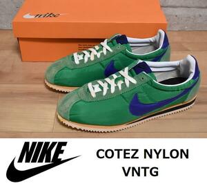 【デッドストック】新品 2008年製 NIKE CORTEZ NYLON VNTG 29.5cm 316588-341 コルテッツ ナイロン ビンテージ ヴィンテージ