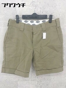 ◇ Dickies ディッキーズ ハーフパンツ サイズ30 ベージュ レディース