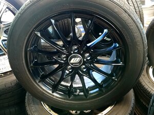 中古セット★WORKインポートレーベル01F★205/55R16★ゴルフ5/ゴルフ6/ゴルフ7/トゥーラン等　4本セット