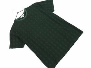 ネコポスOK THE SHOP TK ザショップティーケー タケオキクチ チェック ポケット Tシャツ sizeL/緑 ■◆ ☆ egb6 メンズ