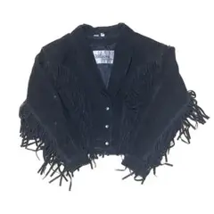 fringe leather jacket