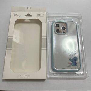 603p2312☆ グルマンディーズ(Gourmandise) ディズニーキャラクター IIIIfit Clear (イーフィット クリア) iPhone15 Pro 対応 ケース