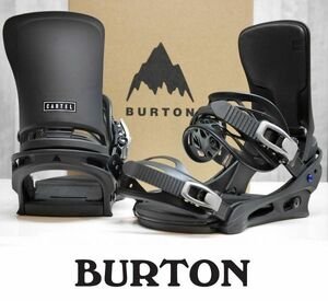 【新品】25 BURTON CARTEL Re:Flex - Black - Mサイズ 正規品 保証付 スノーボード バインディング