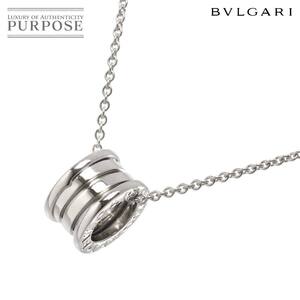 ブルガリ BVLGARI ビーゼロワン ネックレス 41cm K18 WG ホワイトゴールド 750 B-ZERO1 Necklace 90254864