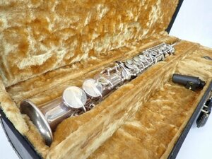 【希少】 SELMER セルマー ソプラノサックス Mark VI (マーク6) 1978年製 28万番台 彫刻有り フラセル マウスピース/ケース付 □ 6E033-2