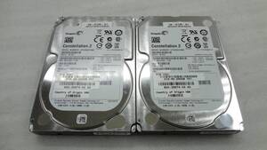 Seagate Constellation.2 ST9250610NS 2.5インチHDD 250GB ×2個セット SATA 中古動作品(G351)